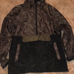 Camo Windbreaker